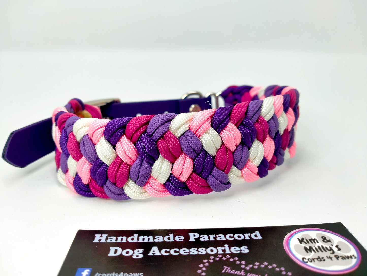 Dog Collar - Milly's Rainbow