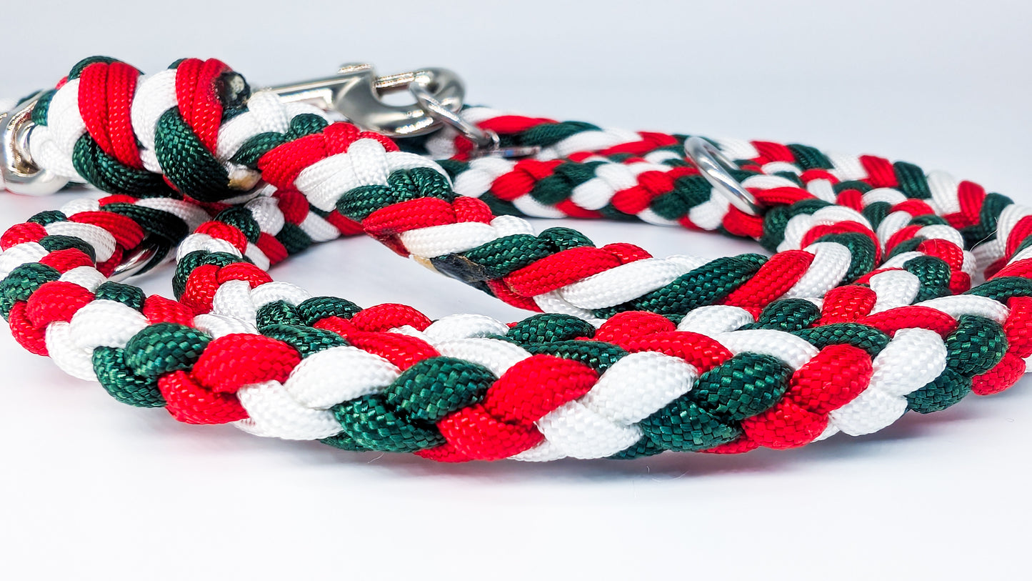 Pre-Made: 6 Strand Lead. Xmas Colours, 1.35m